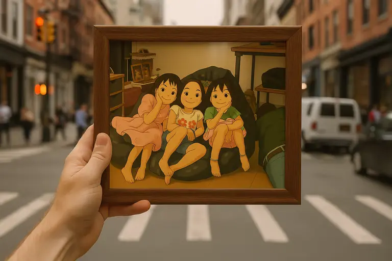 Framed anime-style image 4